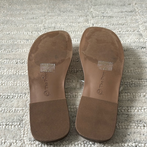 The Drop Women’s Paris Square Toe Two Strap Sandal - Picture 13 of 13